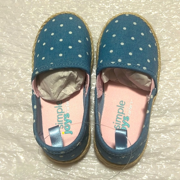 Carter’s Simple Joys Slip Ons. Size 8T. NWT. - Picture 1 of 4